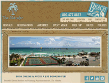 Tablet Screenshot of islander-resort.com